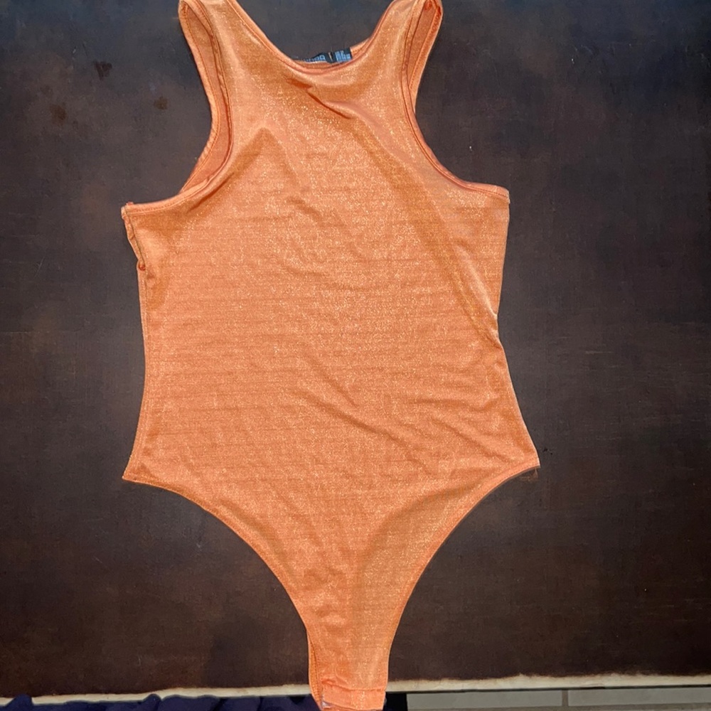 Burnt orange bodysuit
